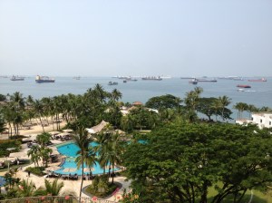 Vue depuis la chambre