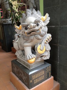 Jolie entrée de temple