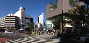 Carrefou au dessus de Omote-sando