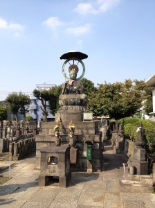 Le temple des statuettes aux enfants