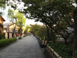 Le calme d'antan à Gion