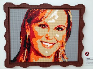 Portrait en Lego