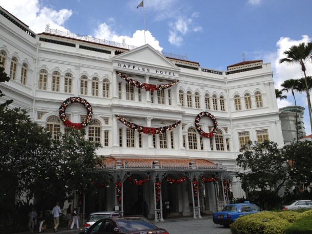 Le Raffles aux couleurs de Noël