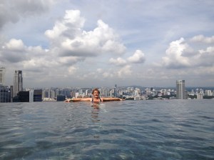 Piscine mythique de Singapour