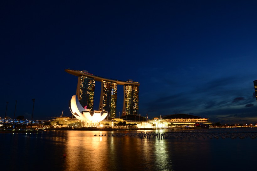 Marina Bay by night