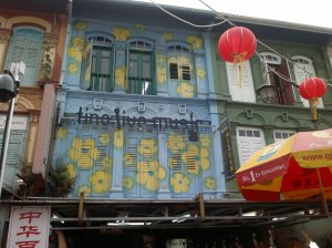 Façade de shophouses