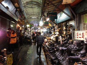 Marché aux chaussures