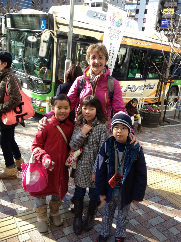 Isabelle et ses enfants