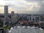 Vue sur Singapore