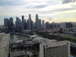 Vue sur Singapore